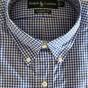 Men's Ralph Lauren Short Sleeve Button Down Shirt